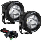 3.7" Optimus Round 10º Beam LED Light Kit