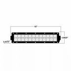 Dual Row 42" Light Bar