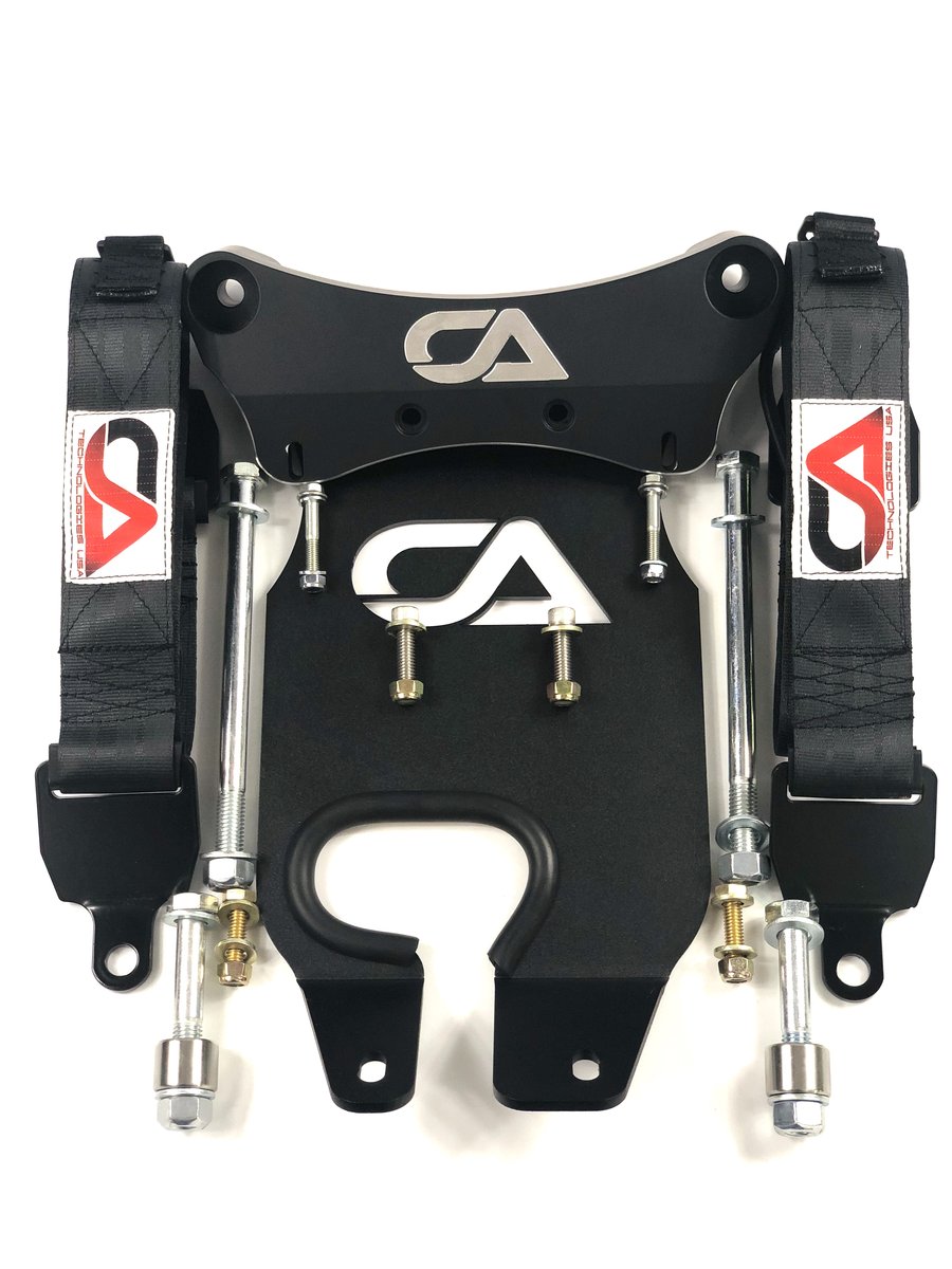 Can-Am X3 Shock Tower Brace Kit W/ Front Limit Straps - Ca Tech image 0