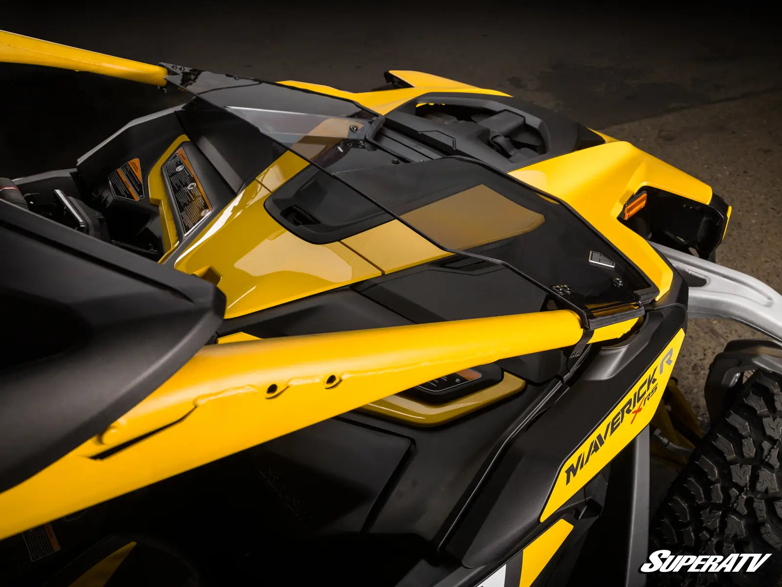 Assault Industries Can-Am Maverick R Half Windshield image 2