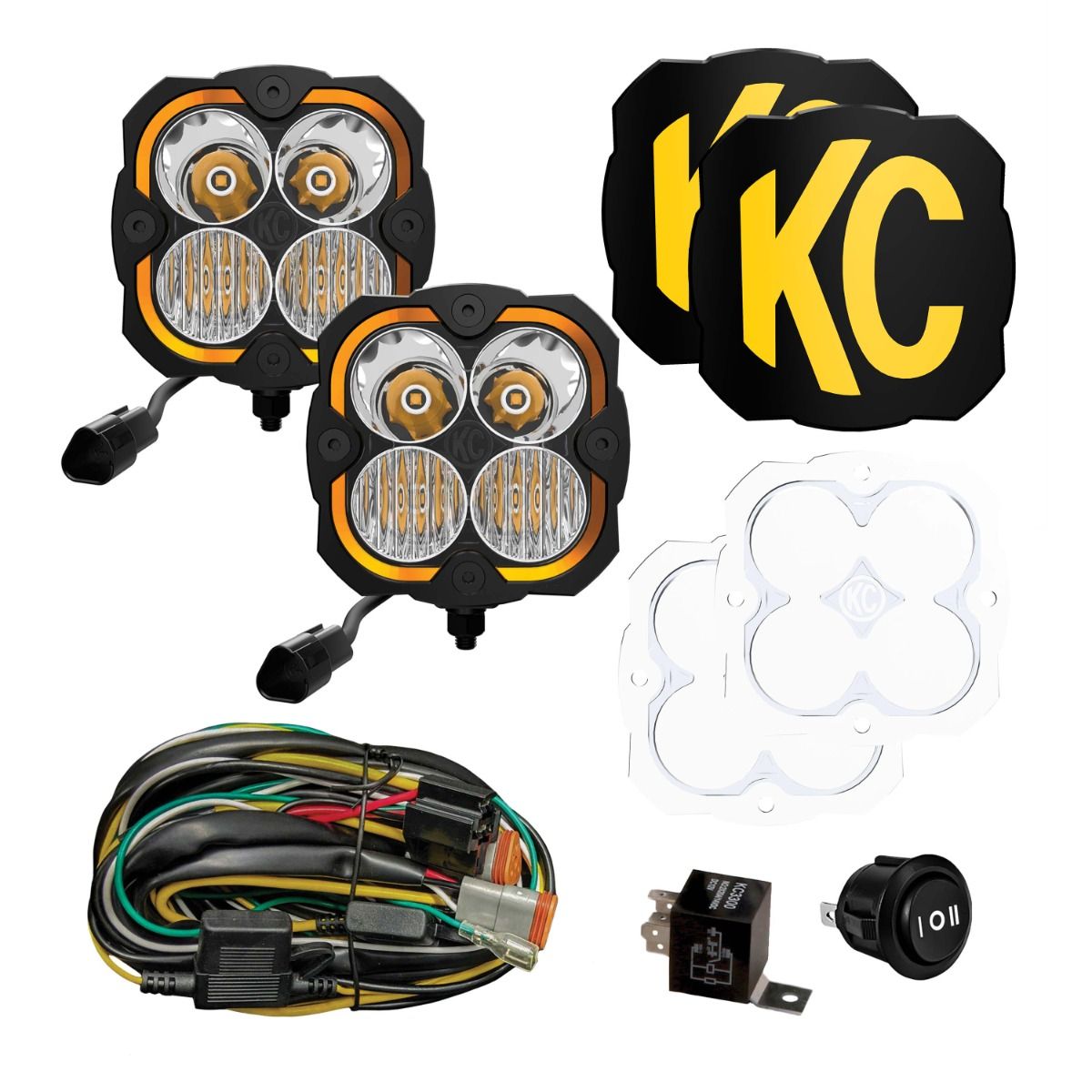 Can-Am Maverick R A-Pillar / Ditch Mount and Lights Bundle image 4