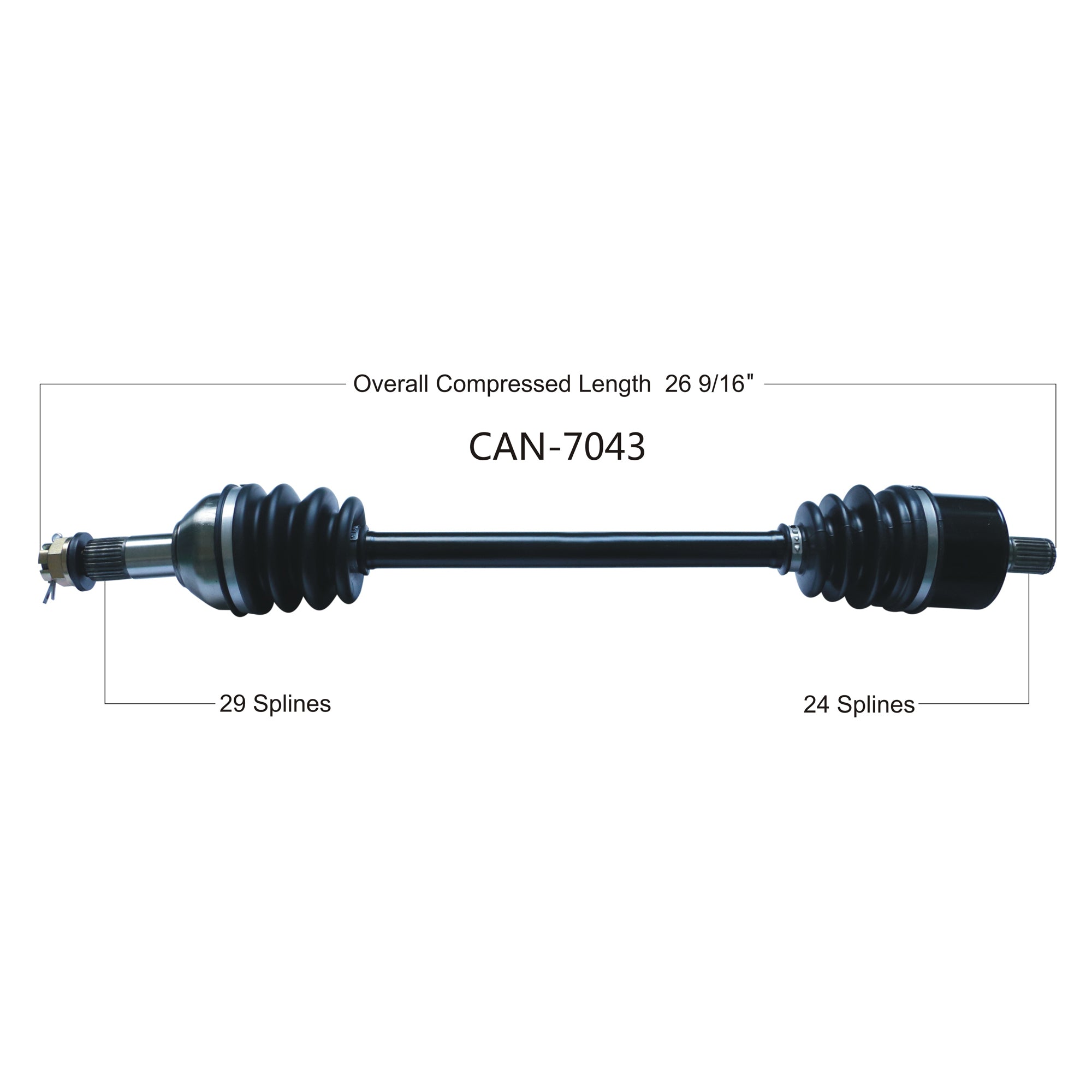 Can-Am Defender Oe Replacement Axles image 2