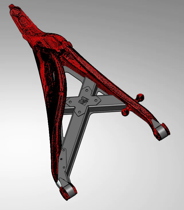 Ard Can-Am Maverick R Lower Arm Gusset Kit image 10