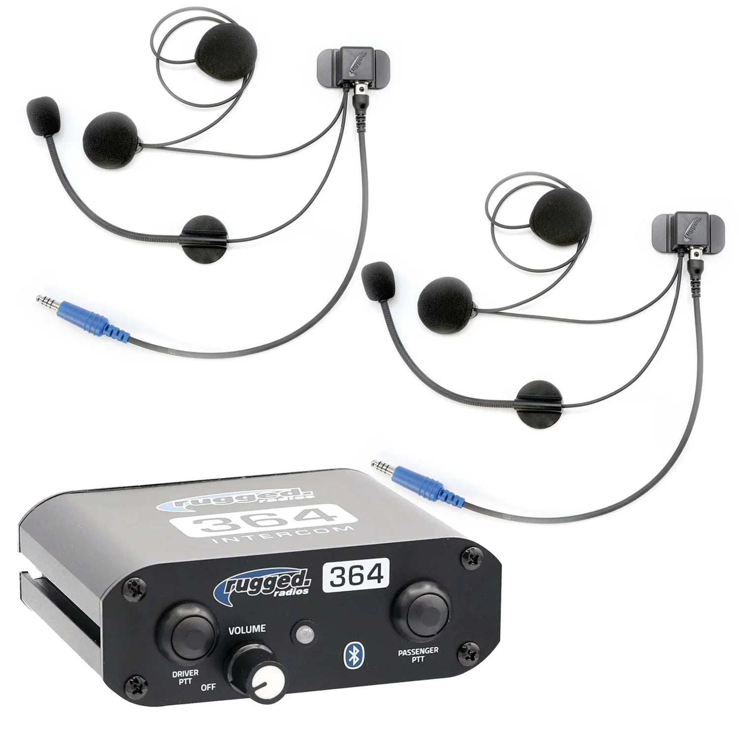 364 Intercom Kit – 2-Person Bluetooth Intercom System