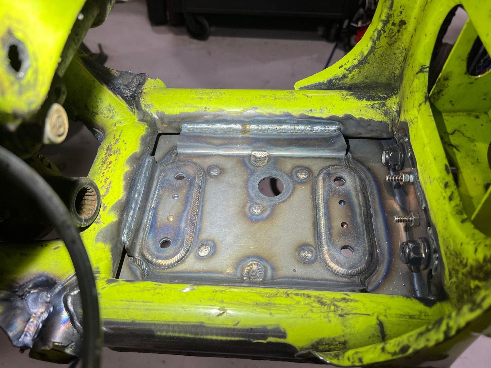 Maverick X3 Chromoly Weld In Front Diff Tray - Ct Race Worx image 1