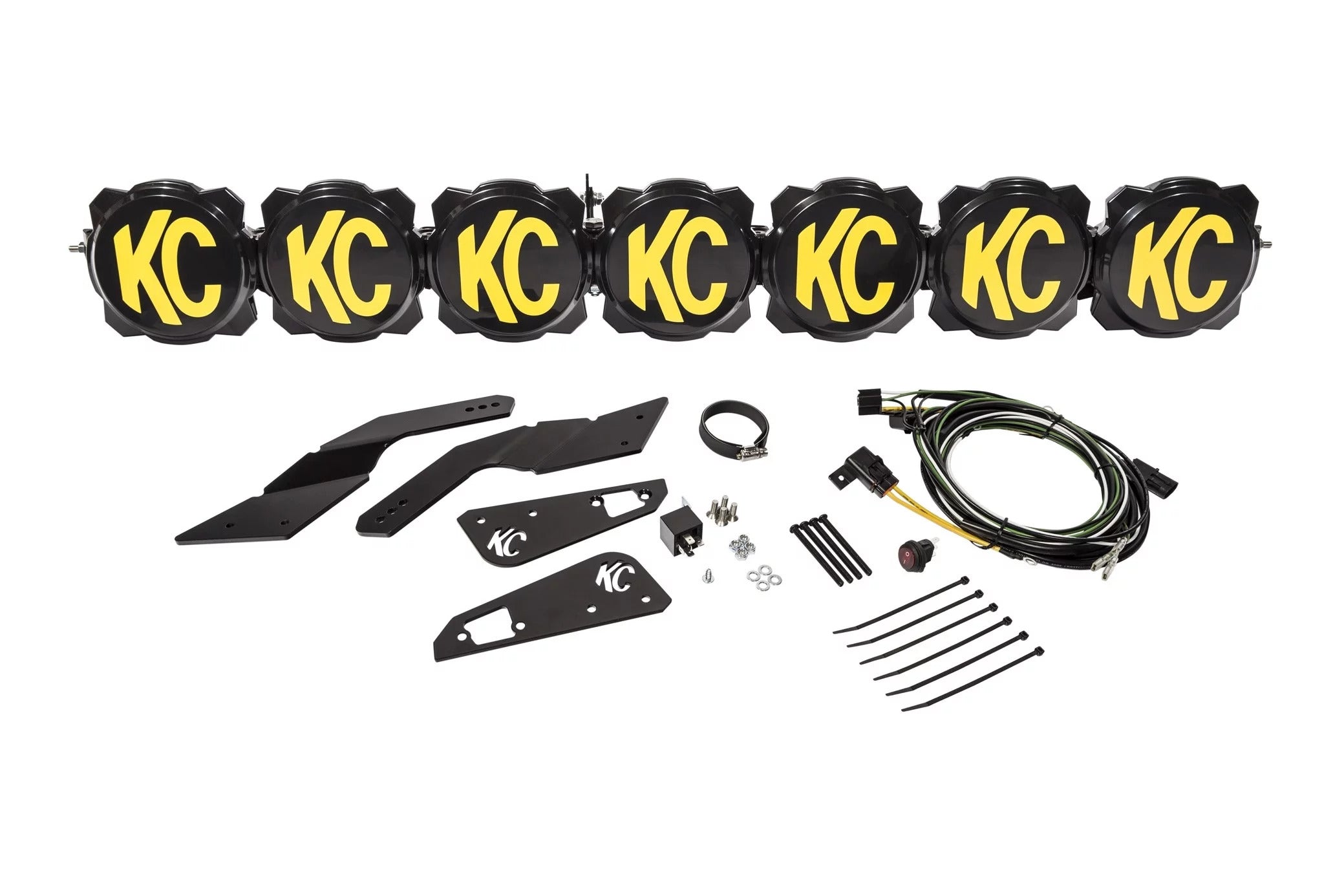Gravity Led Pro6 17-19 Can-Am Maverick X3 7-Light 45" Led Light Bar - #91334 image 0