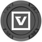 VCAP1 TALL CAP WHITE LOGO 35MM SATIN BLACK