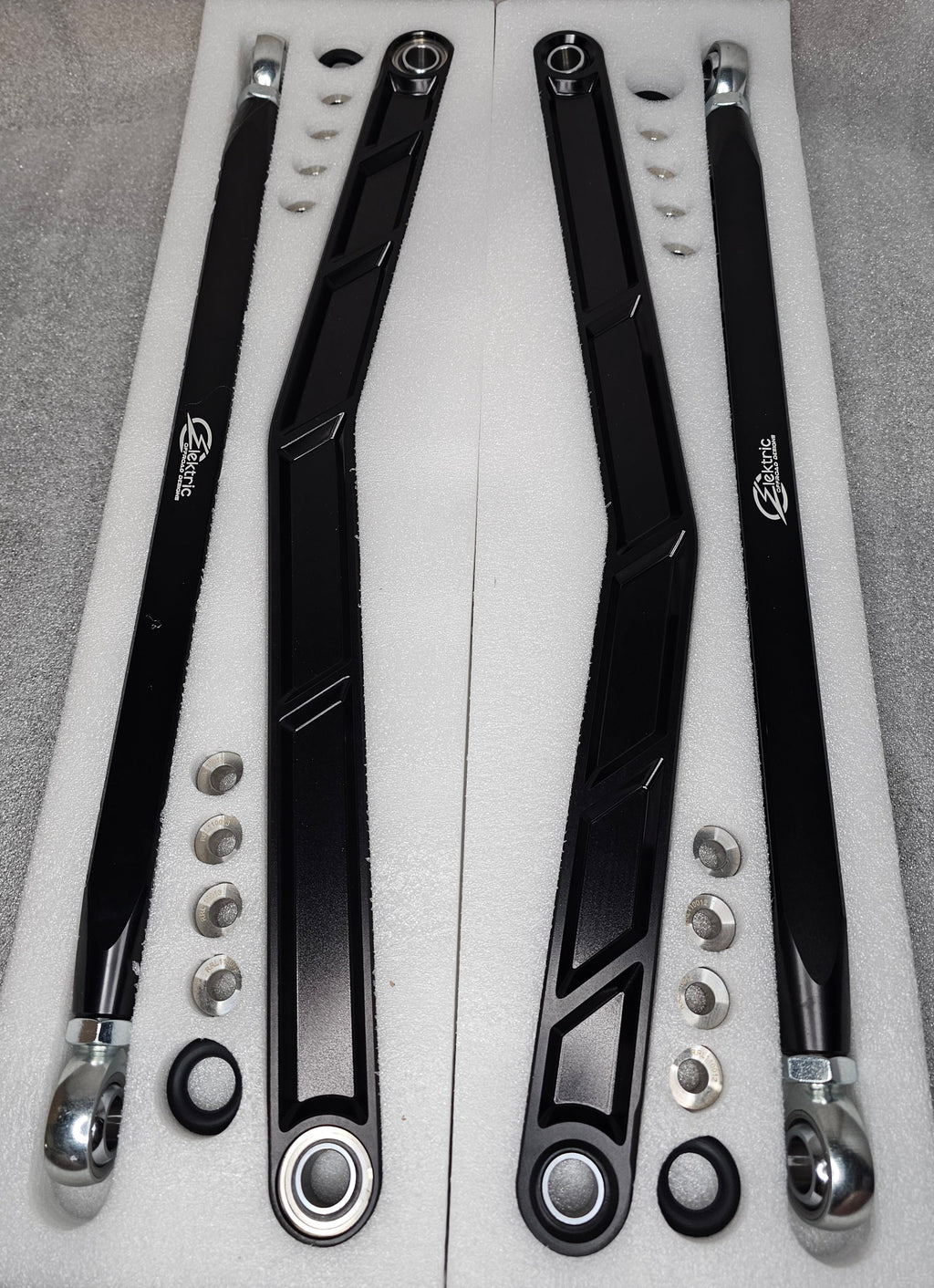 Polaris RZR Pro XP Radius Rods in Black Finish image 2