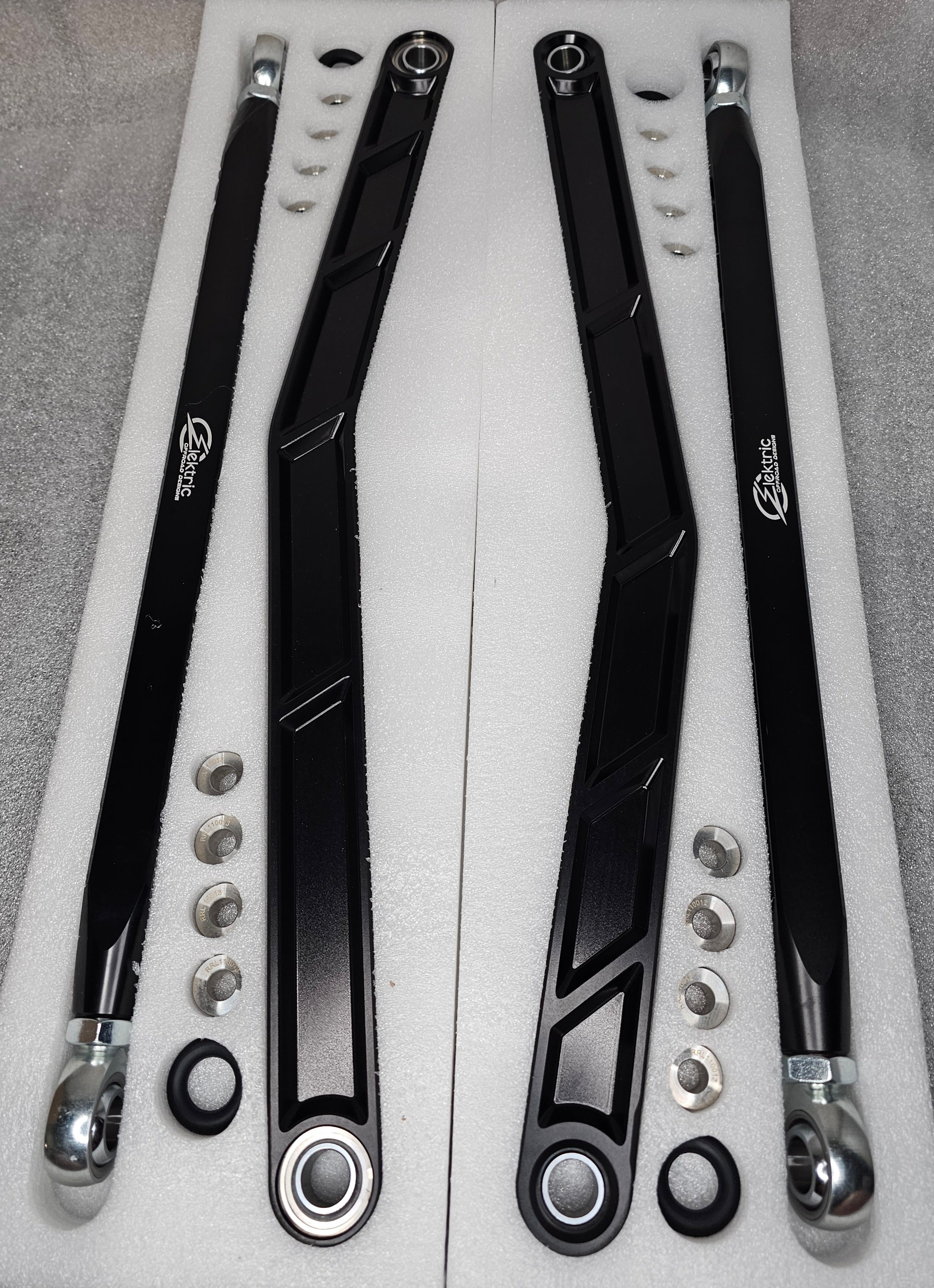 Polaris RZR Pro XP Radius Rods in Black Finish image 2