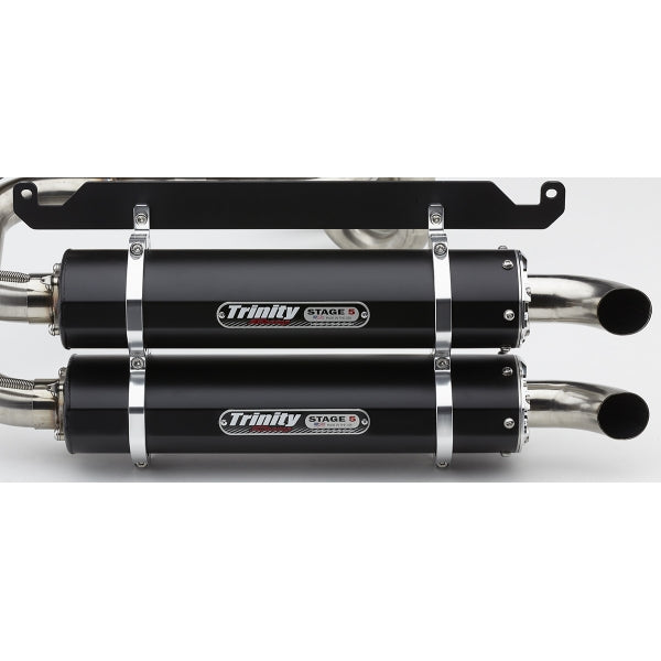 Honda Talon Slip On Exhaust - Black image 0
