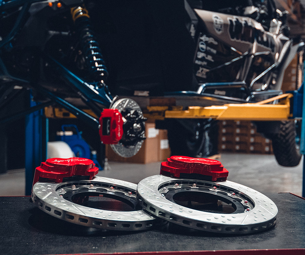 Agency Power Big Brake Kit Front And Rear Red Can-Am Maverick X3 image 4