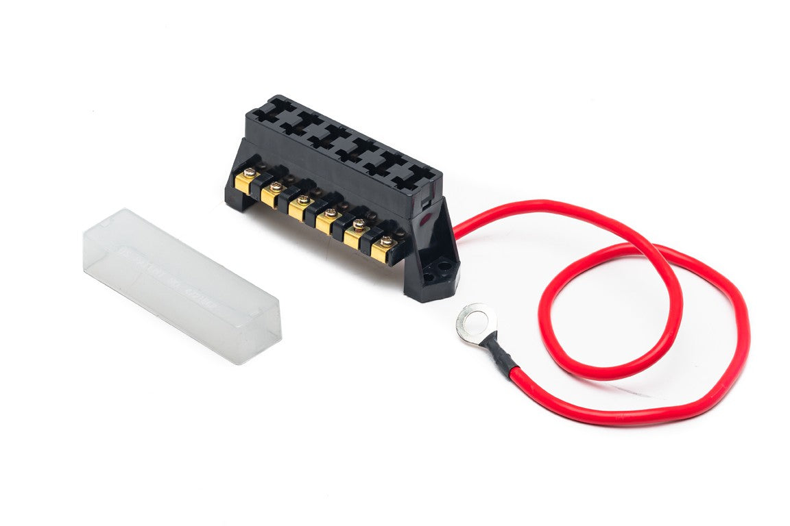 Utv Inc 65 Amp 12V 6 Slot Distribution Block image 0