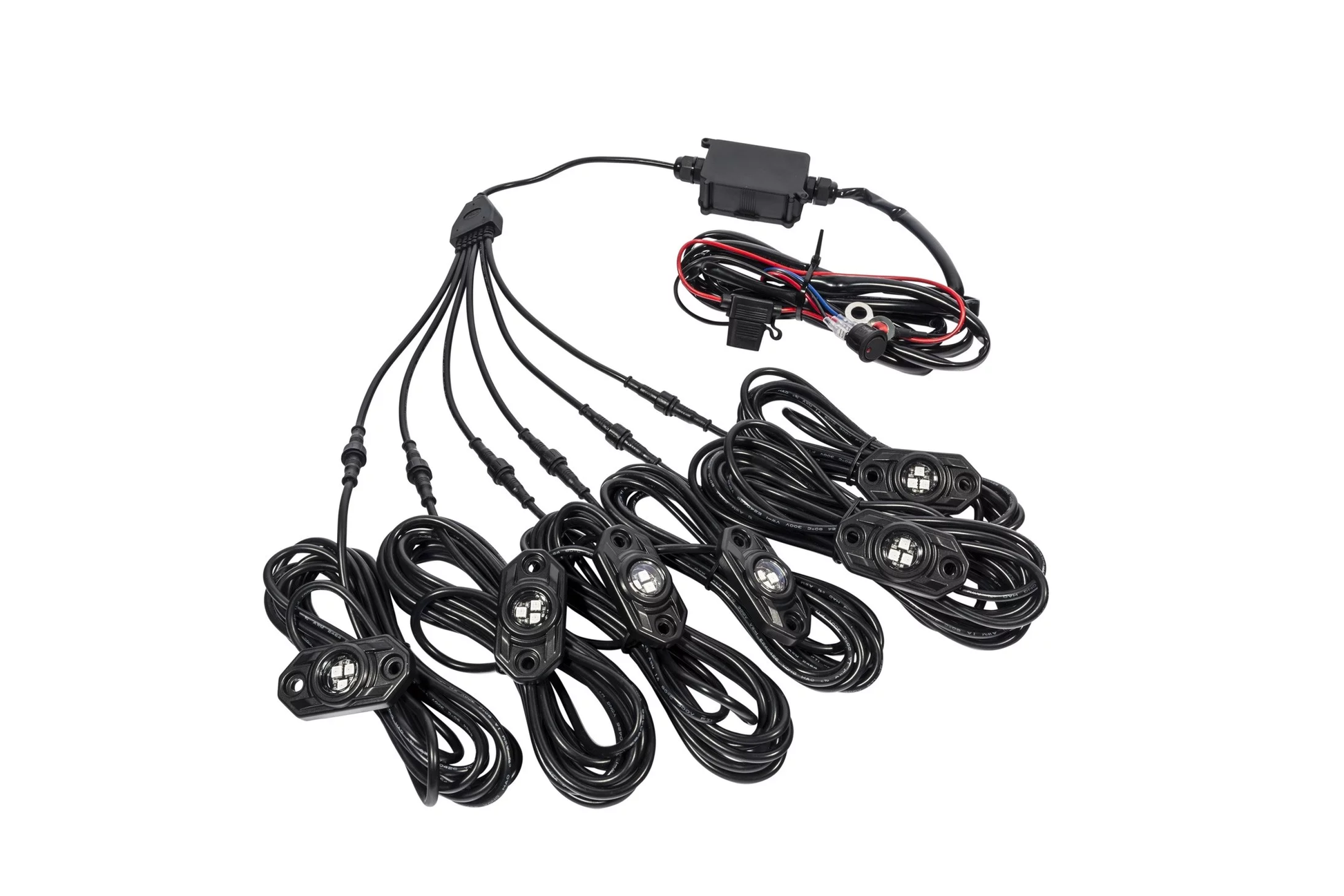 Kc C-Series Rgb Led Rock Light Kit - 6 Pc - Universal / Utv / Jeep image 2