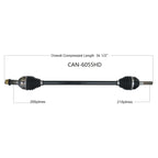 Can-Am Maverick X3 72" Heavy Duty Axle image 2