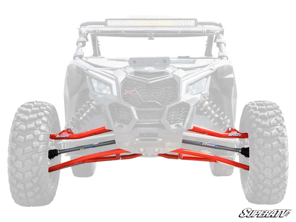 Can-Am Maverick X3 Long Travel Kit Tubed A-Arms By Superatv image 0