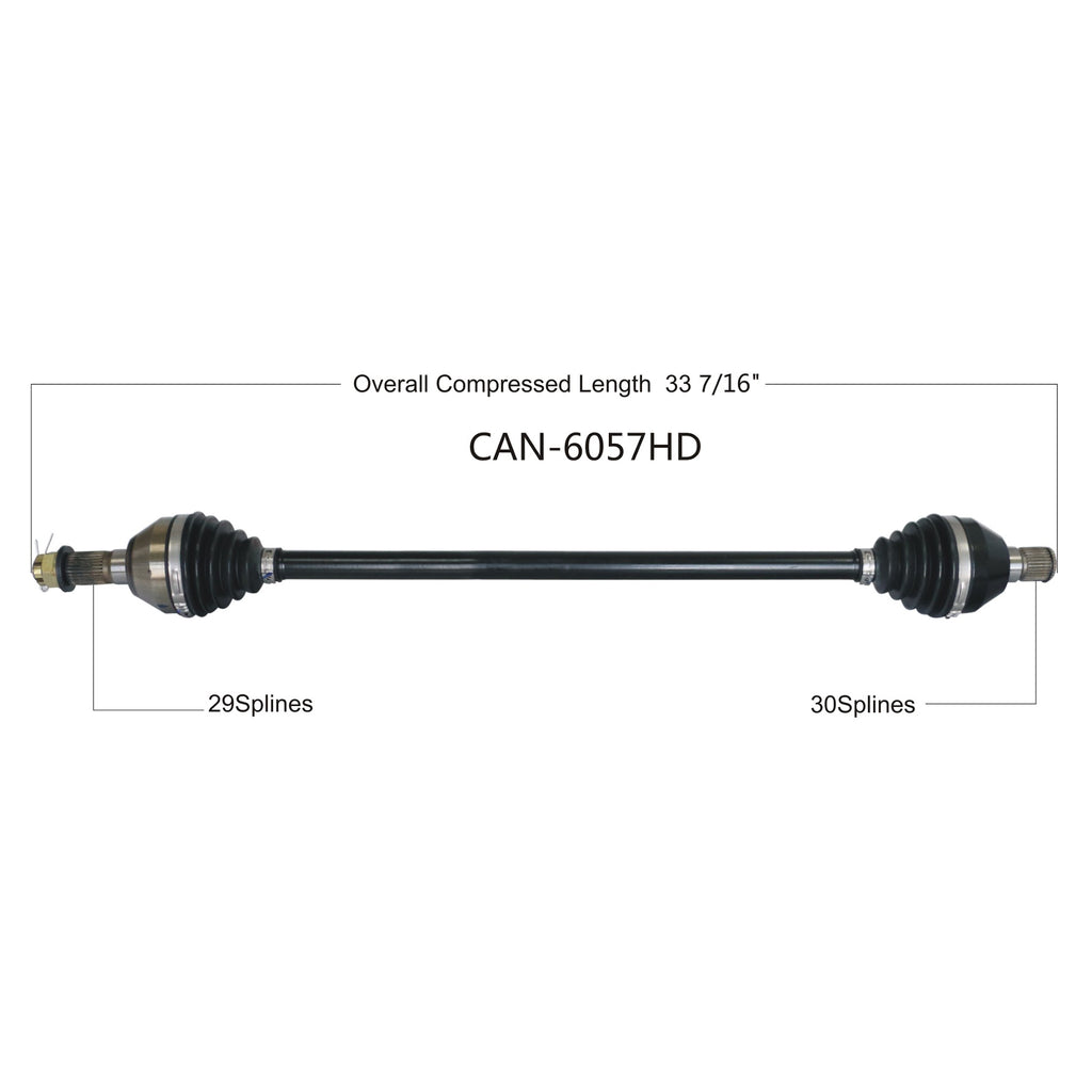 Can-Am Maverick X3 72" Heavy Duty Axle image 4