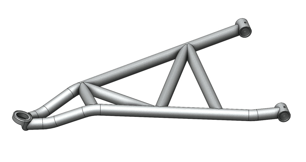 Ct Race Worx Can-Am X3 72" Tubed Front Lower Control Arms image 0