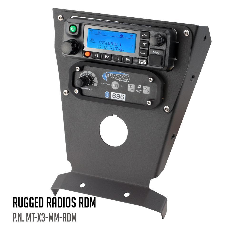 Can-Am X3 Multi-Mount Kit For Radio And Intercom - Dash Mount image 1