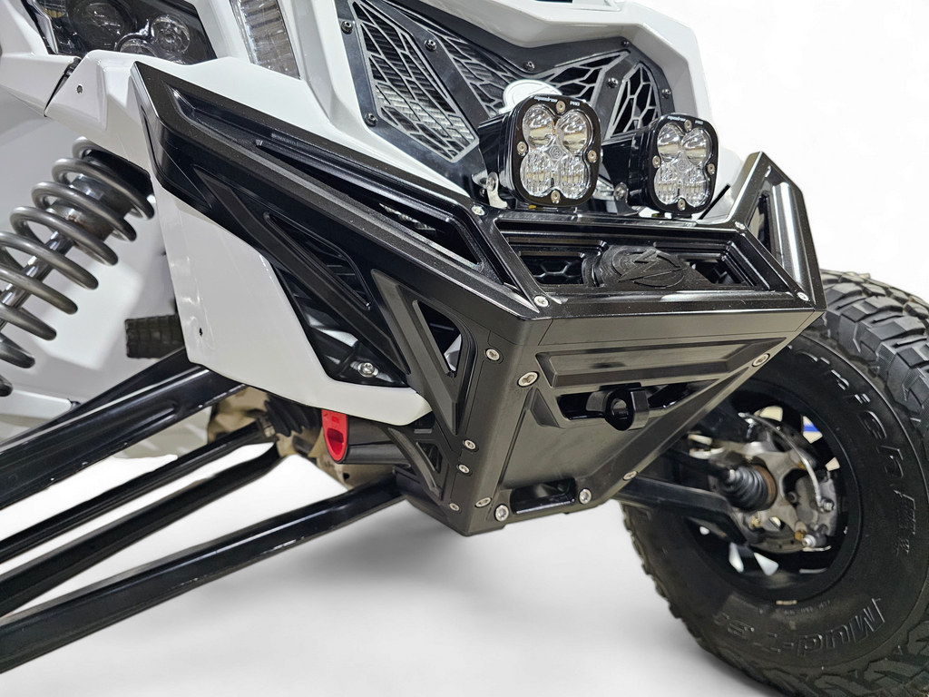 2017+ Can-Am X3 Maverick Machined Billet Front Winch Bumper (Black Anodize) image 12