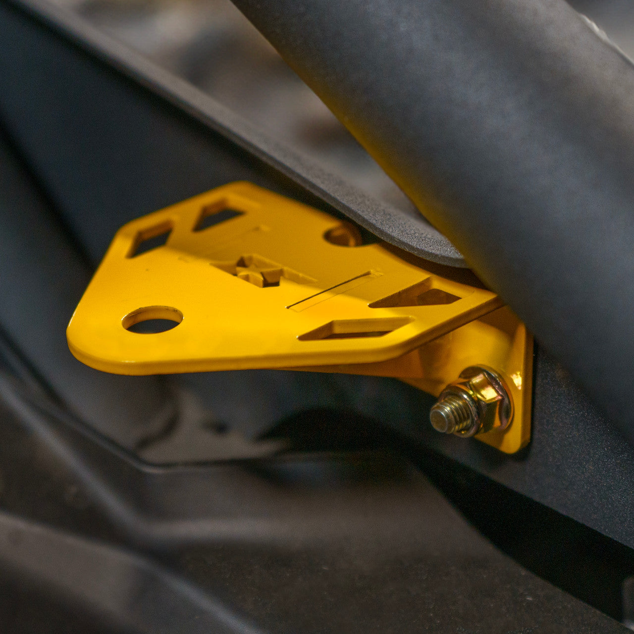 Can-Am Maverick R Stock Cage Whip Mounts image 1
