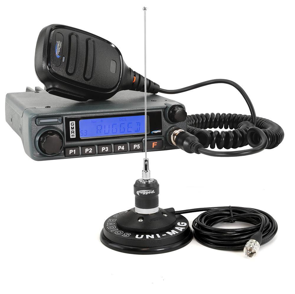 Radio Kit - Gmr-45 High Power Gmrs Band Mobile Radio With Antenna image 0