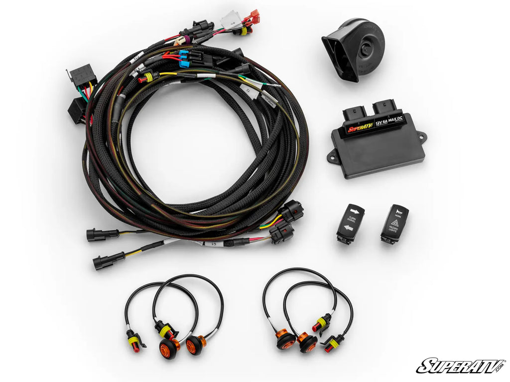 Can-Am Maverick R Deluxe Self-Canceling Turn Signal Kit - Super ATV image 0