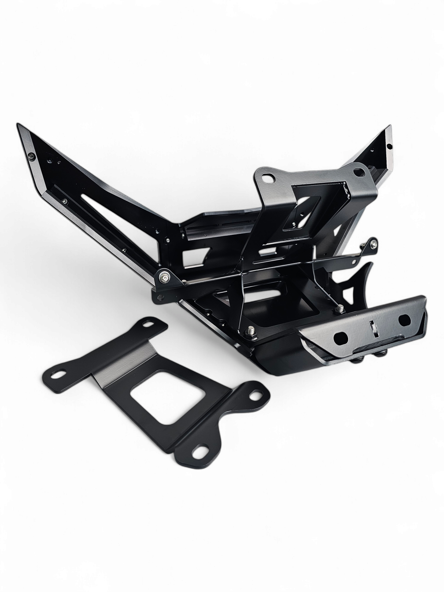 2017+ Can-Am X3 Maverick Machined Billet Front Winch Bumper (Black Anodize) image 3