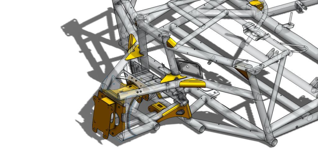 Maverick X3 Chromoly Race Weld In Gusset Kit - Ct Race Worx image 0