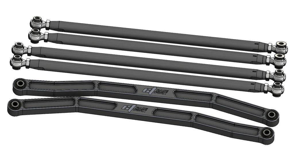 Ct Race Worx Maverick X3 72" High Clearance Worx Series Billet Radius Rod Kit image 0