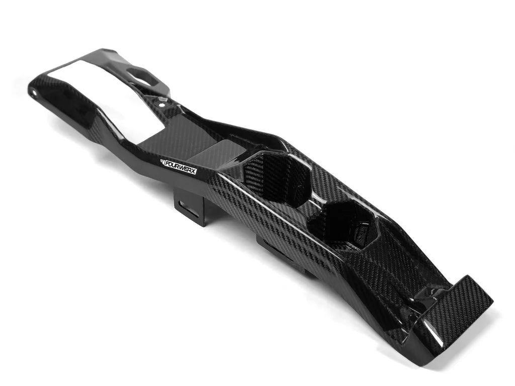 Can-Am Maverick X3 Carbon Fiber Center Console with Cup Holders image 0