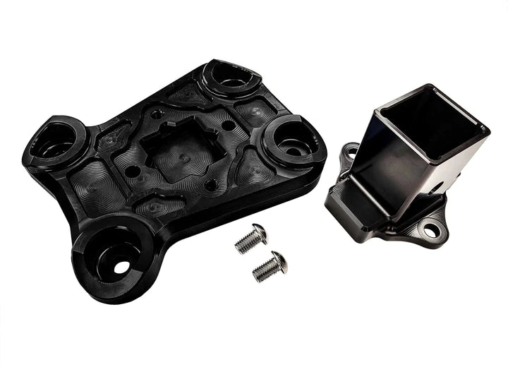 Polaris Rzr Pro R/Turbo R Rear Plate With Hitch image 1