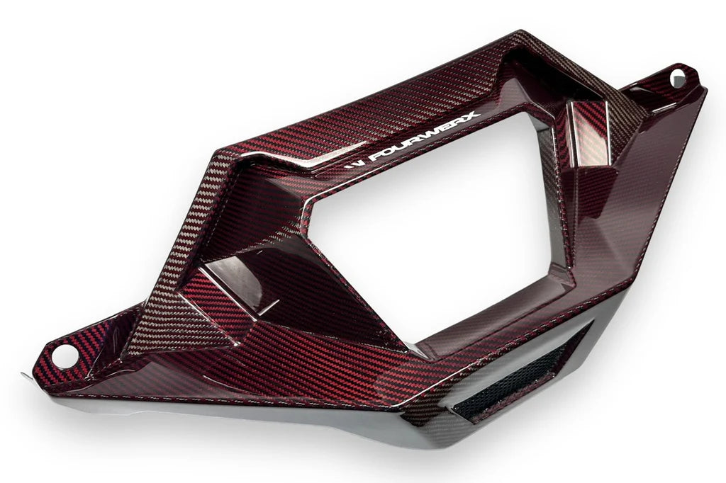Polaris RZR Pro R Carbon Fiber Exhaust Shield image 2