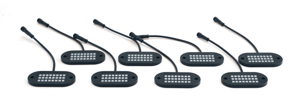 187 Style Rock Lights 2.0 W/ Control Harness - 5150 Whips image 2