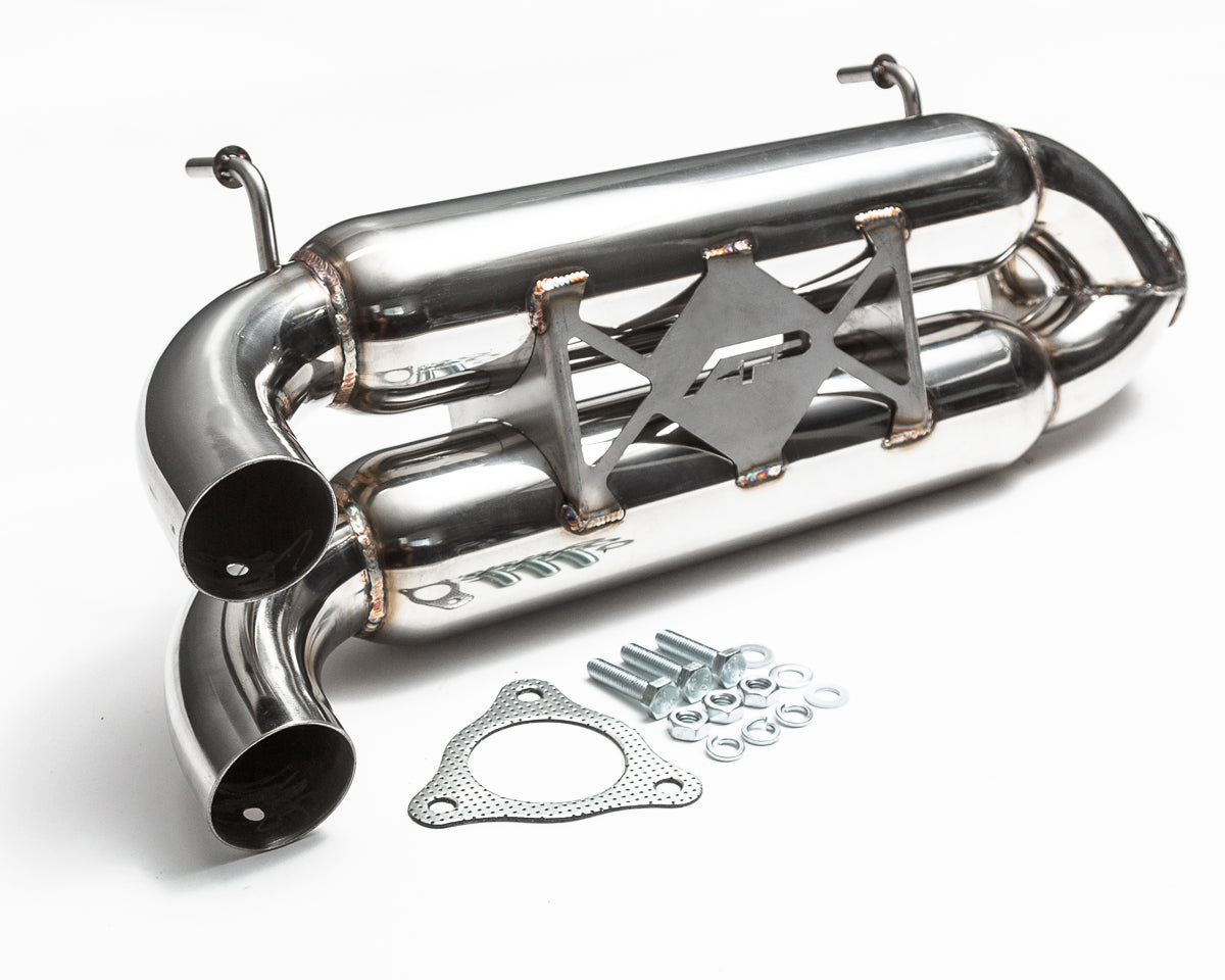 Agency Power Dual Tip Exhaust System Polaris Rzr Xp Turbo image 0