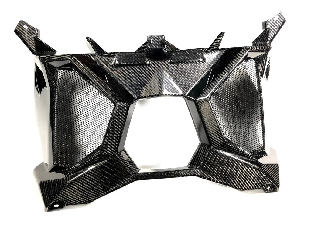 Can-Am Maverick X3 Carbon Fiber Exhaust Shroud image 0