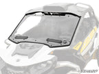 Can-Am Maverick R Scratch-Resistant Vented Full Windshield image 2