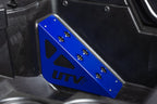 Polaris Rzr Dead Pedal And Foot Rest Cover Set - Blue image 3