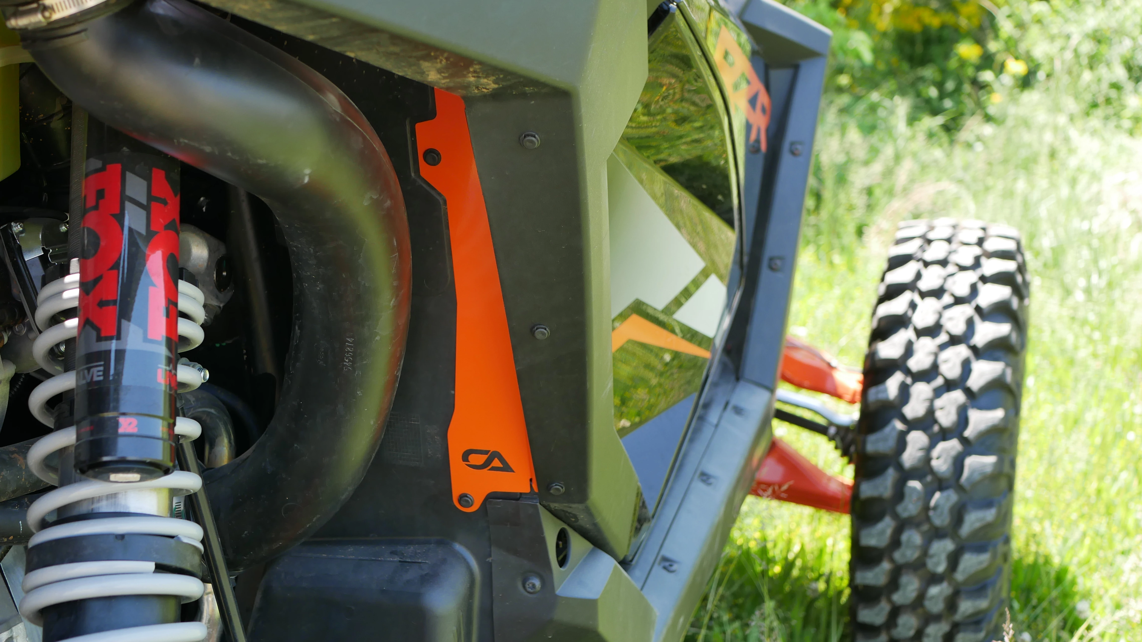 Polaris Rzr Pro R Rear Mud Guards - Ca Tech image 3