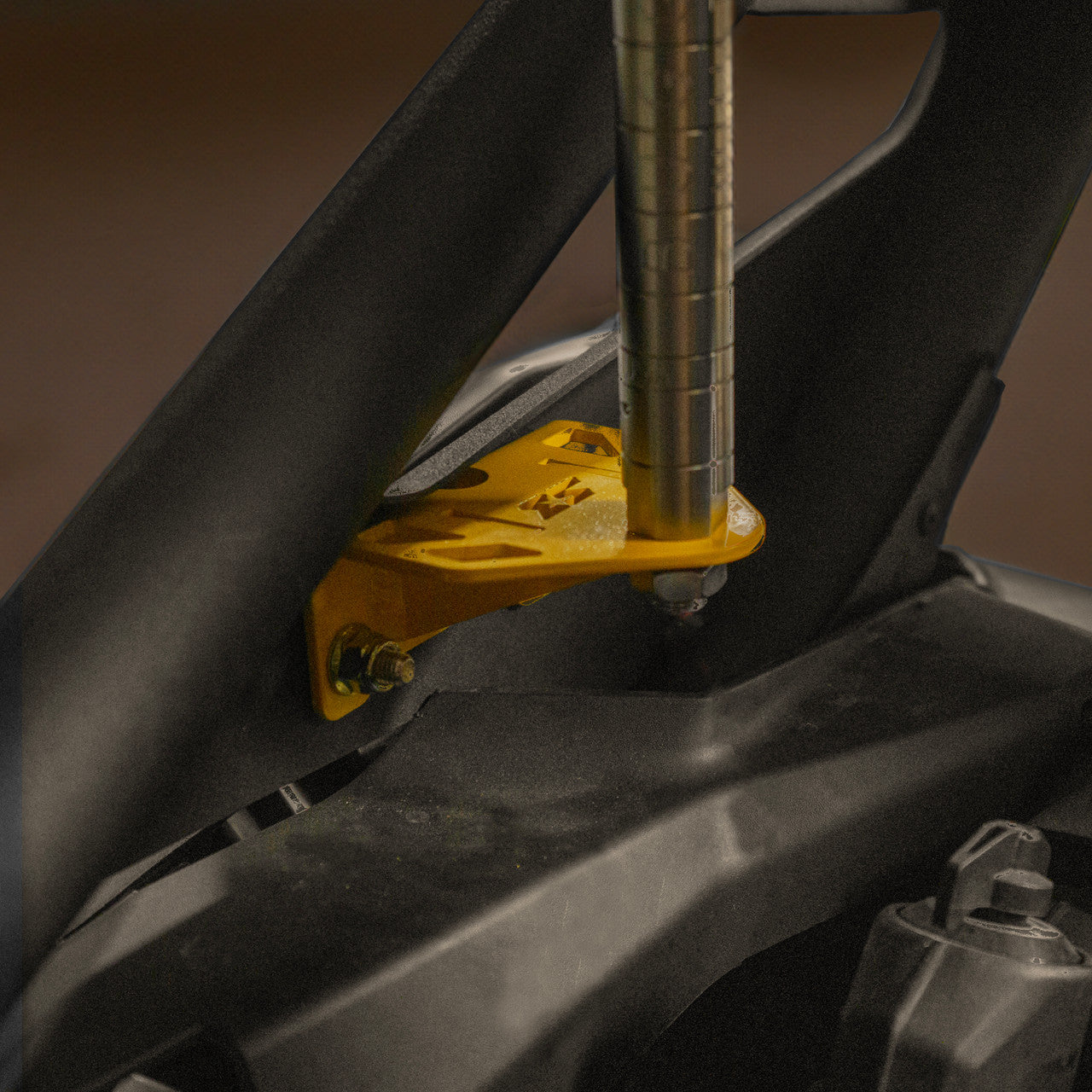 Can-Am Maverick R Stock Cage Whip Mounts image 0