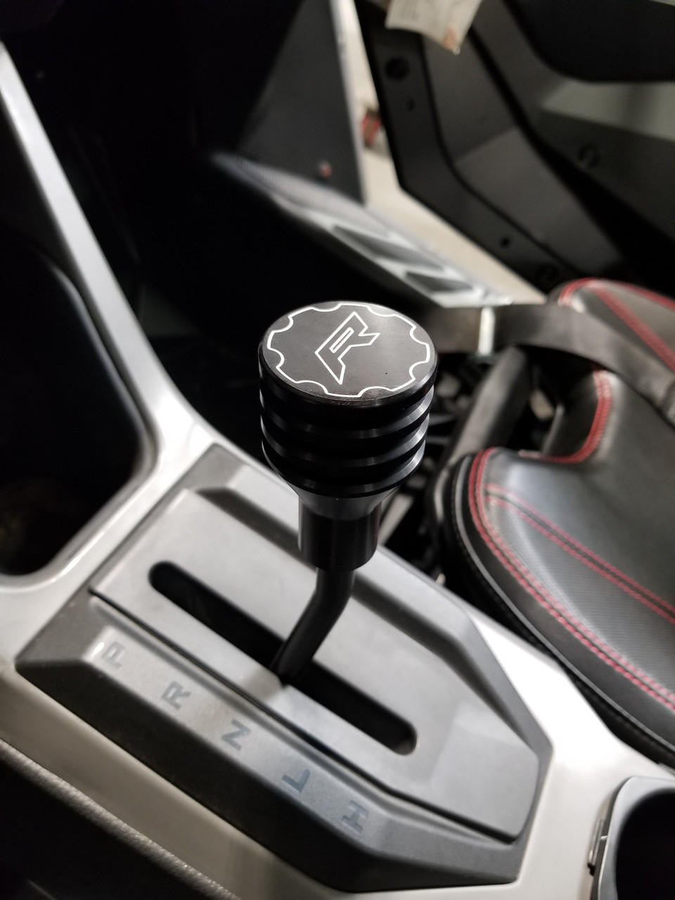 Utv Inc Rzr Pro R Black Shift Handle Knob image 0