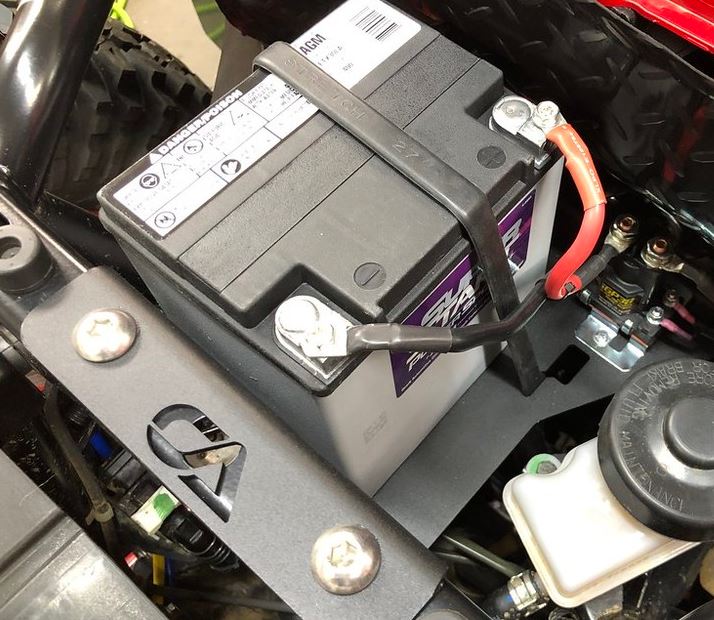 Honda Talon Under Hood 2Nd Battery Tray image 1