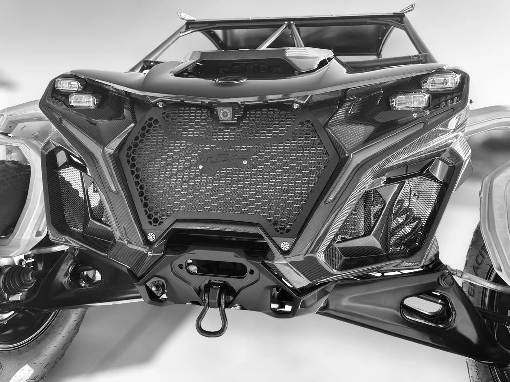 Can-Am Maverick R Carbon Fiber Full Front Fascia image 1