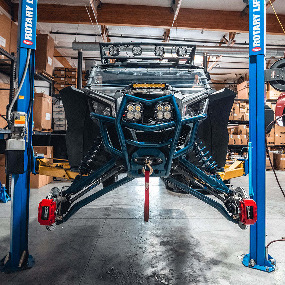 Agency Power Big Brake Kit Front And Rear Red Can-Am Maverick X3 image 1