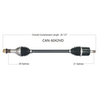 Can-Am Defender Heavy Duty Axles image 1