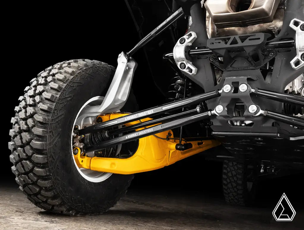 Assault Industries Can-Am Maverick R Turret Style Quick Camber Radius Rods image 4