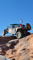Polaris Rzr Pro R / Turbo R / Pro Xp 4 Seat Step/Sliders image 1