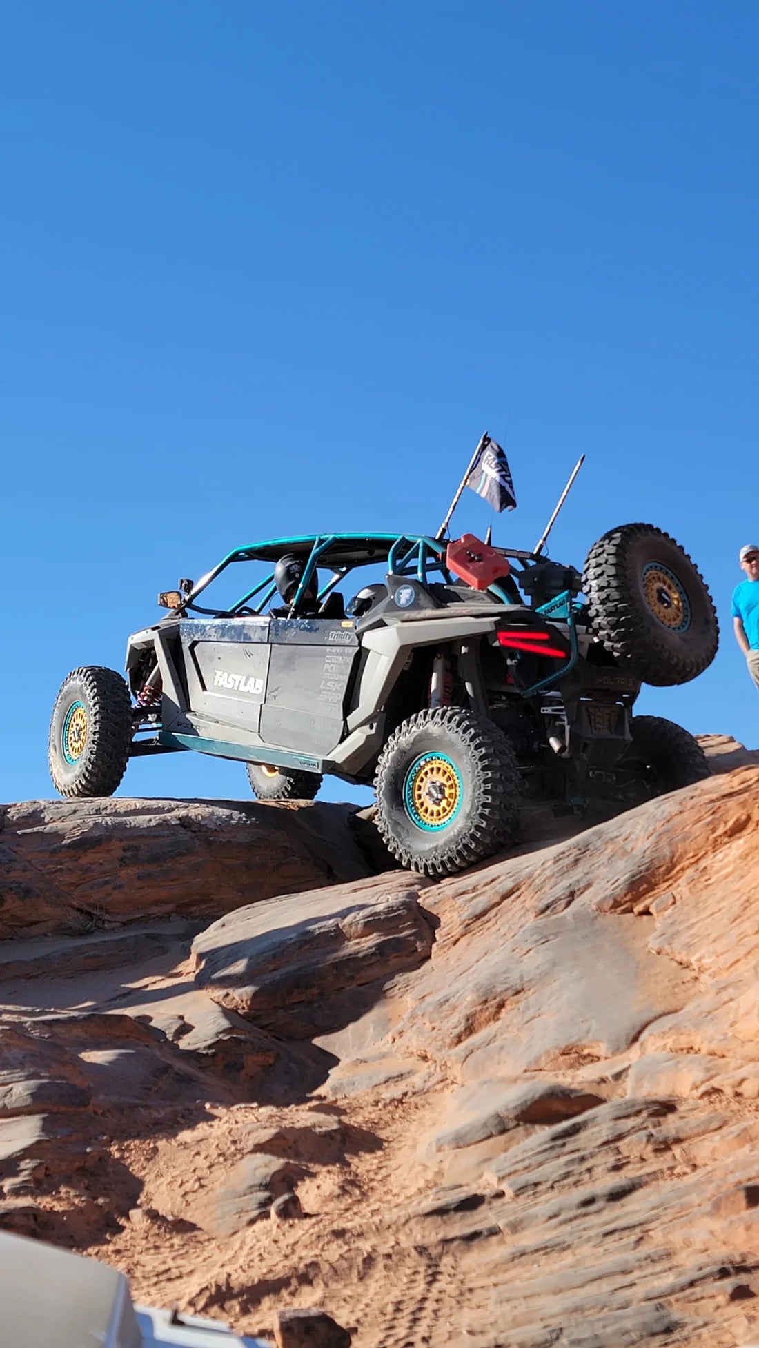 Polaris Rzr Pro R / Turbo R / Pro Xp 4 Seat Step/Sliders image 1