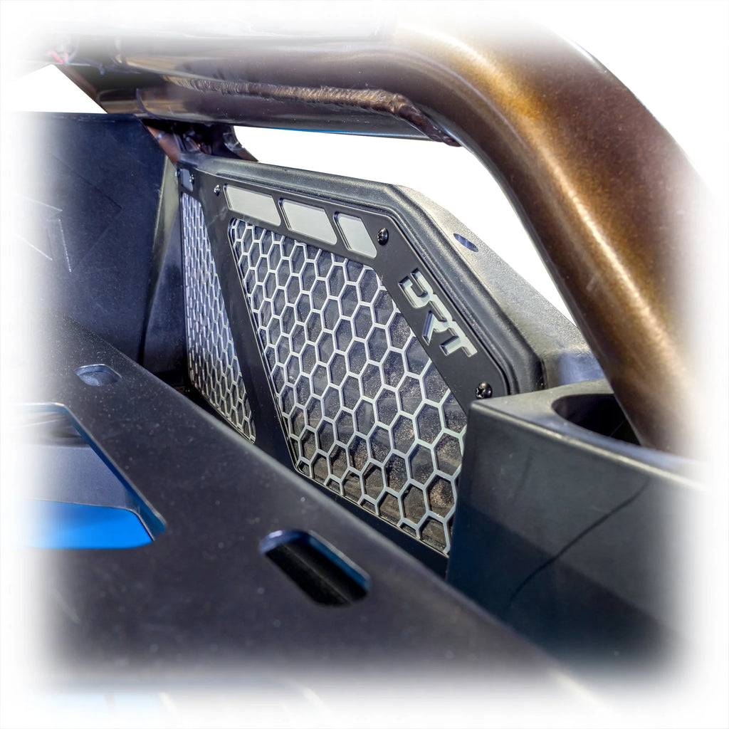 Drt Polaris Rzr Pro R/Turbo R Aluminum Complete Intake Vent Set image 4