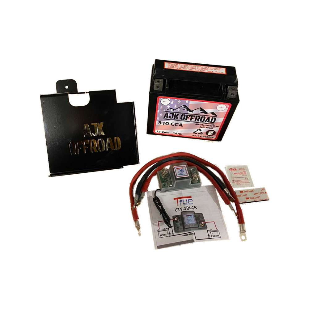 Can-Am X3 Dual Battery Box Kit - Ajk Offroad image 0