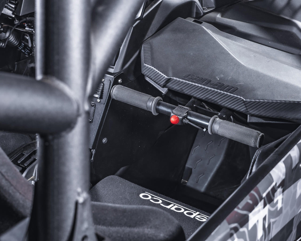 Can Am Maverick X3 Adjustable Front Passenger Grab Handle image 2